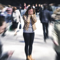 man feeling anxiety