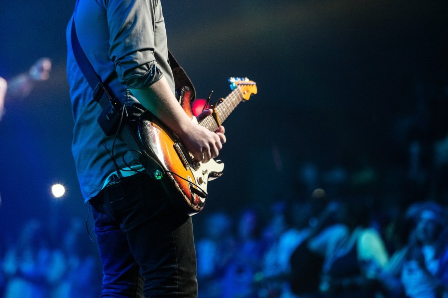 musician playing with peak performance