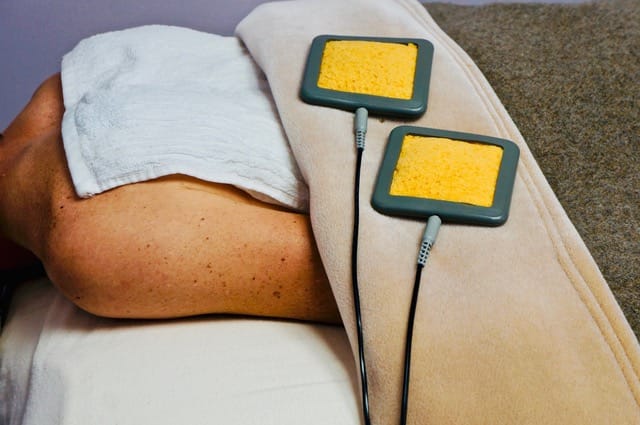 man getting constitutional hydrotherapy services